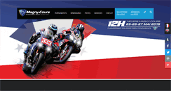 Desktop Screenshot of circuitmagnycours.com