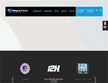 Tablet Screenshot of circuitmagnycours.com